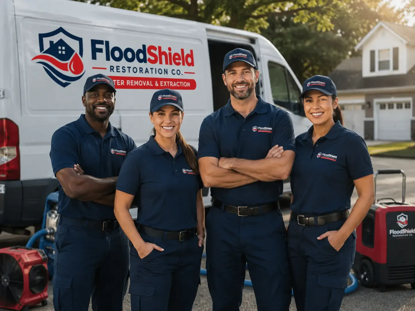 Flood Damage Restoration company in Fanrock, WV